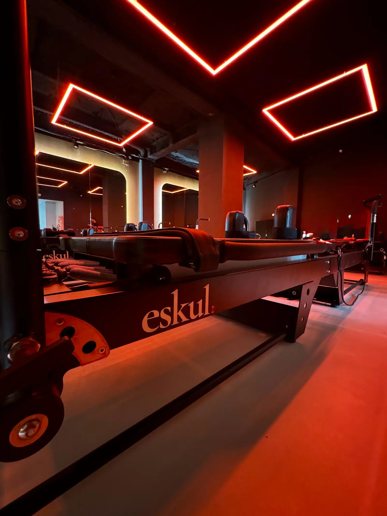 Máquina eskul.former en la sala de entrenamiento